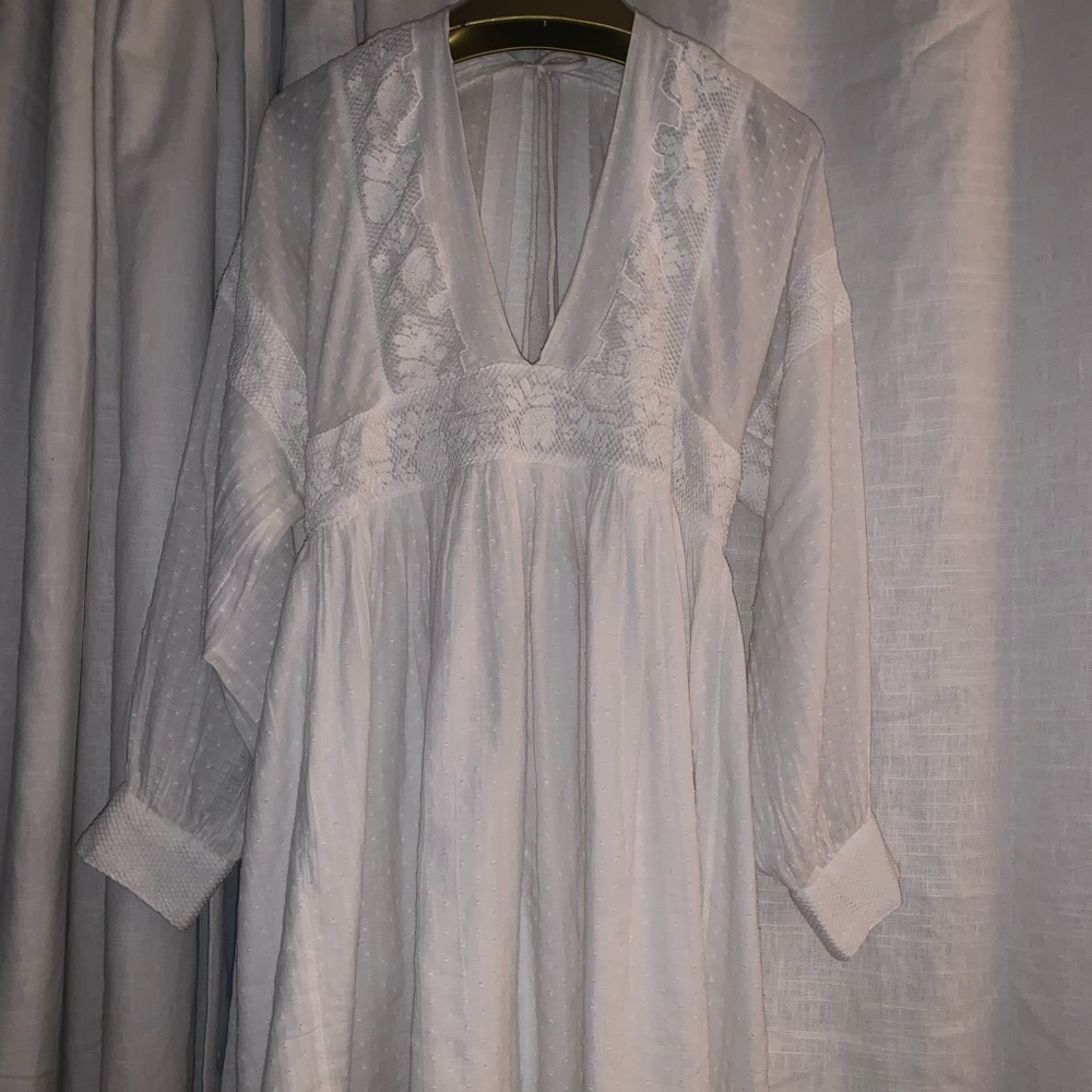 Free People V neck Dress
